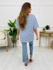 Laidback Lines Top In Multiple Colors