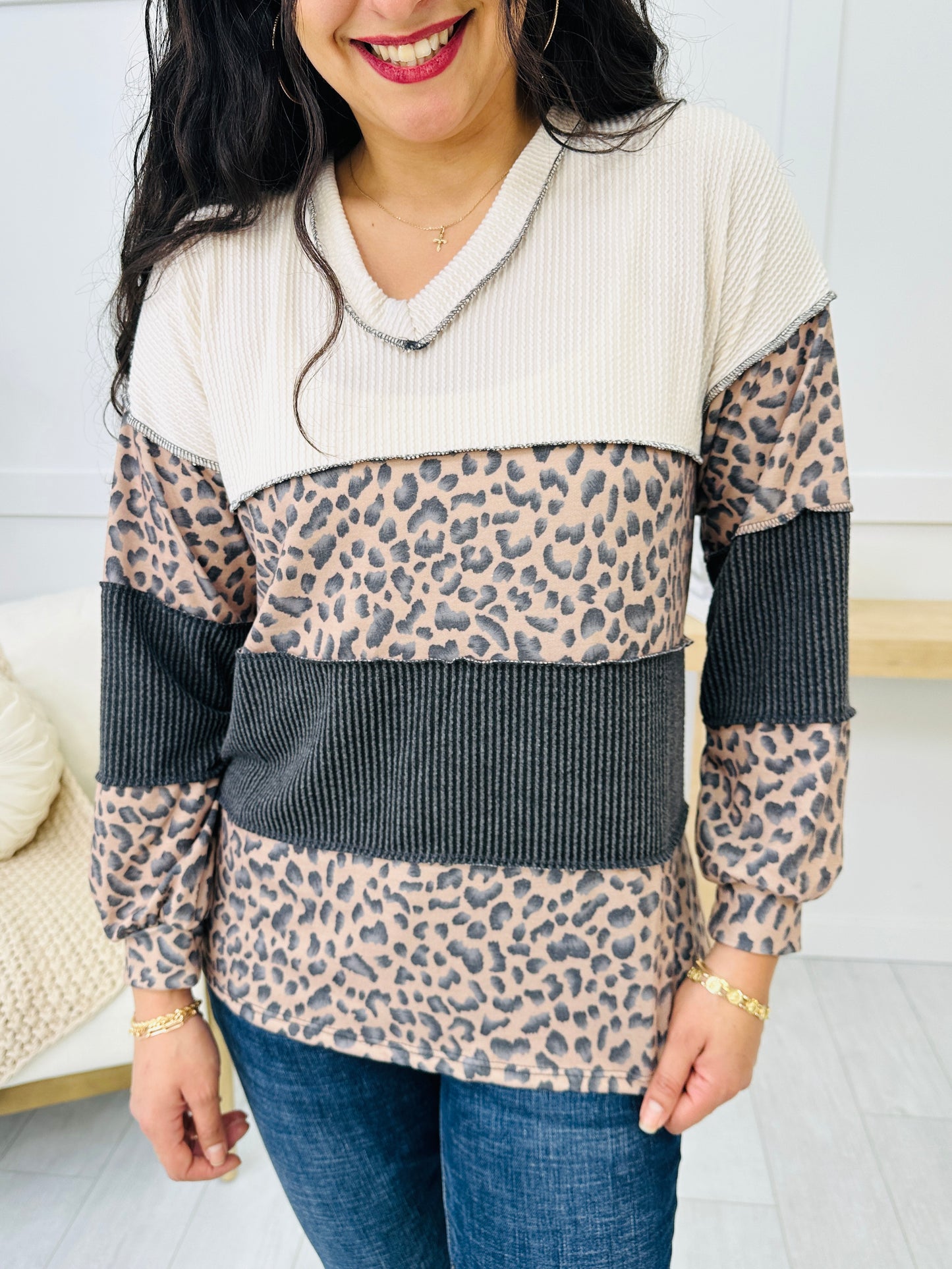 REG/CURVY Untamed Layers Top