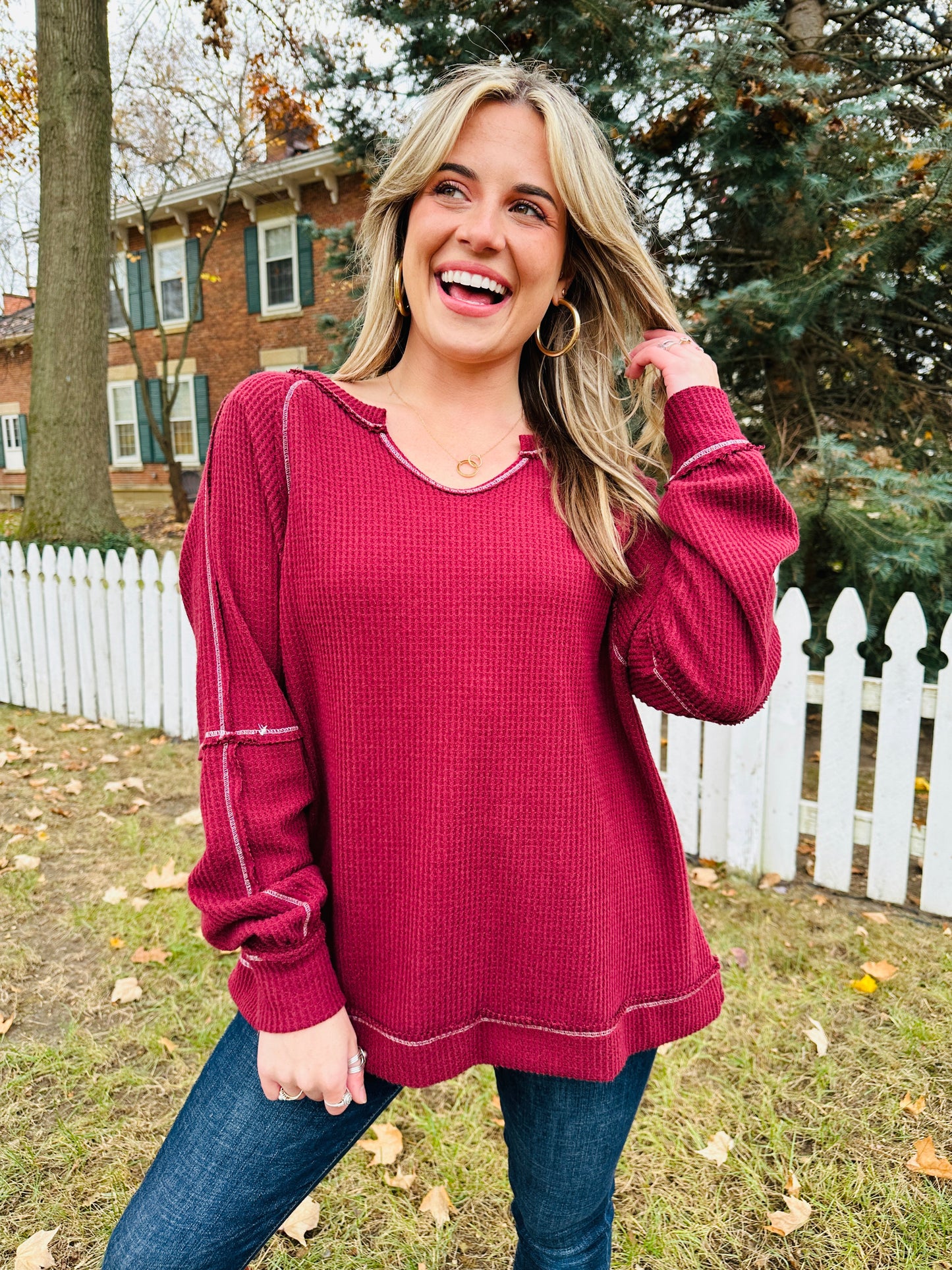 REG/CURVY Falling for Comfort Pullover- Multiple Colors!