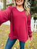 REG/CURVY Falling for Comfort Pullover- Multiple Colors!