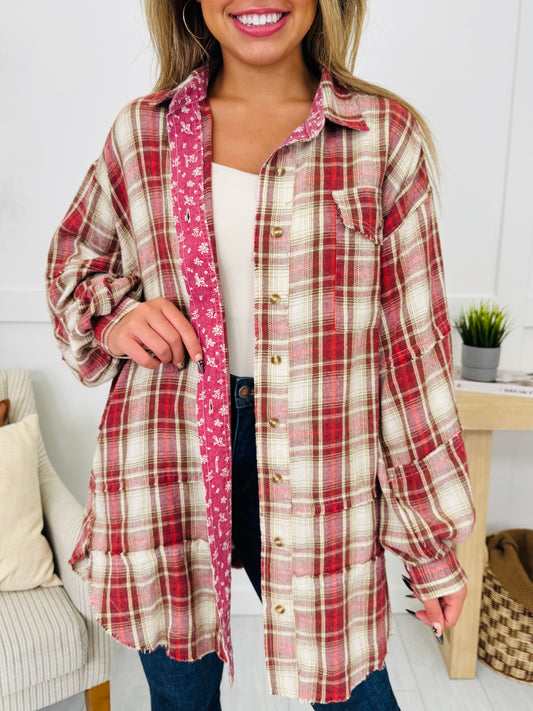 Petal Remix Flannel