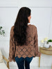 Sunday Romance Top In Chocolate
