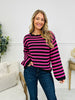 Stripes in the Spotlight Top