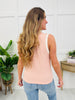 Sideline Style Tank Top In Coral