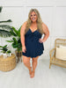 The Lindsay Swim Dress in Navy