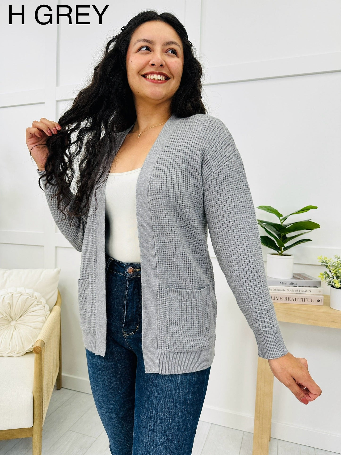 In Her Own World Cardigan- Multiple Colors!