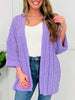 Cuddle Culture Cardigan in Lilac
