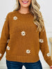Rustic Blossom Sweater