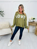 Love Over Everything Sweatshirt in Dried Olive