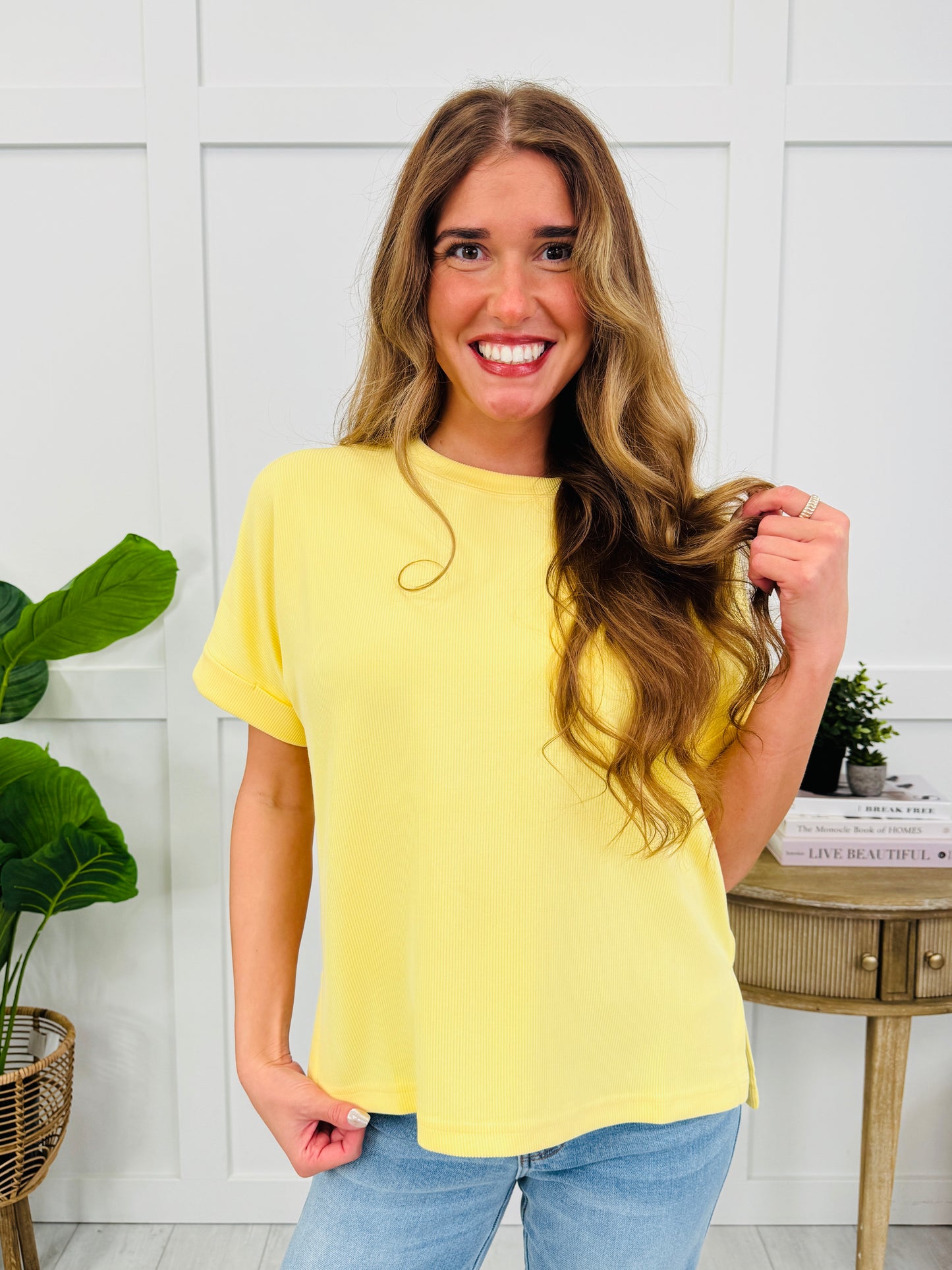 Off-Duty Top In Multiple Colors