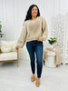 Heart To Heart Sweater In Latte