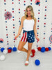 Stars and Stripes Forever Tummy Control Shorts