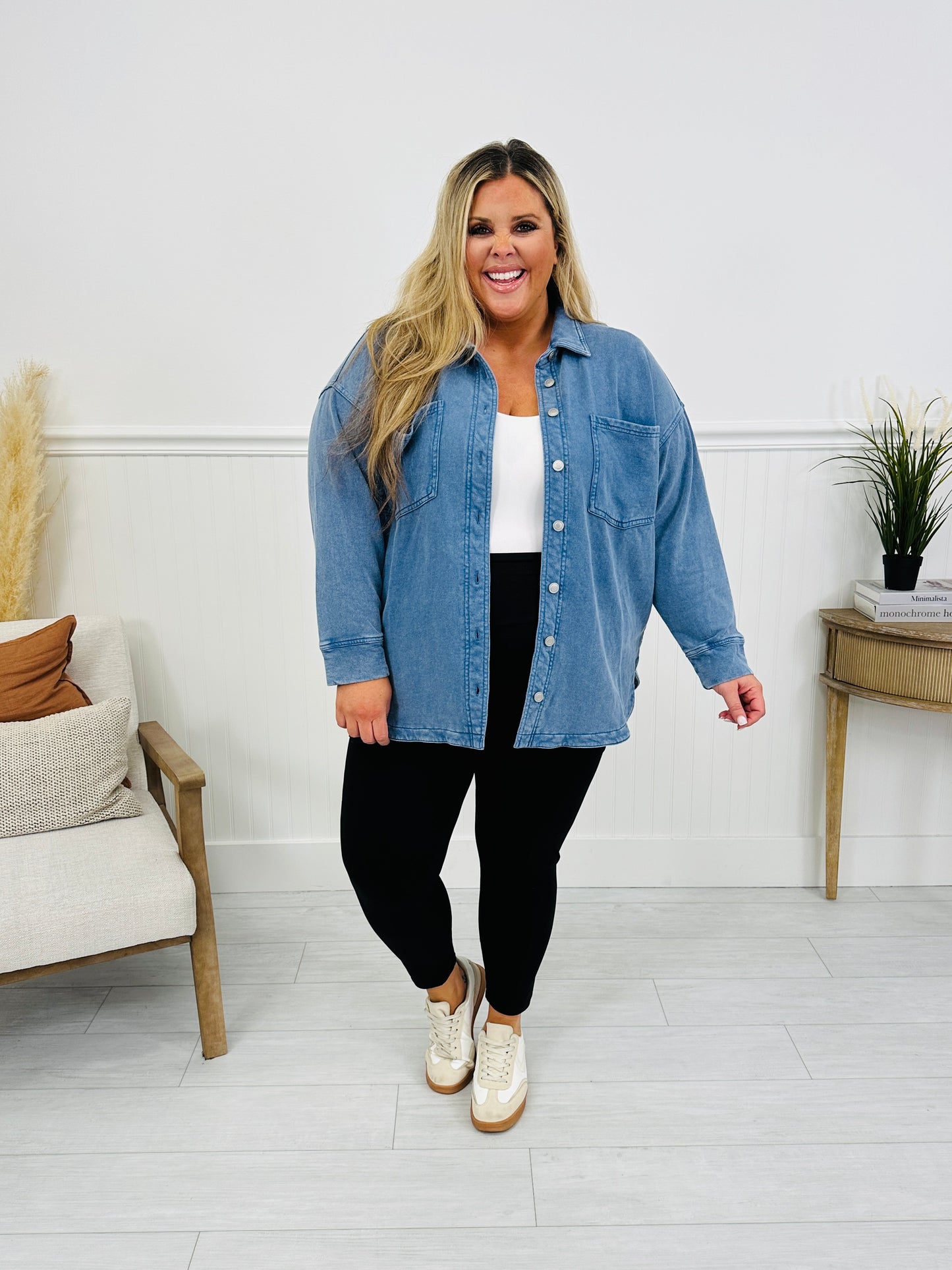 Go Everywhere Jacket in Dark Denim