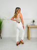 Judy Blue Perfect Match White Double Cuff Boyfriend Jeans in Reg/Curvy