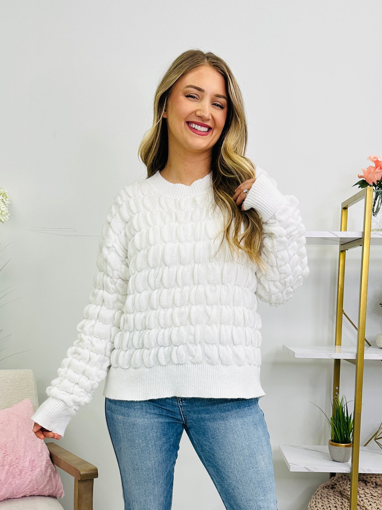 Cloud Cascade Sweater