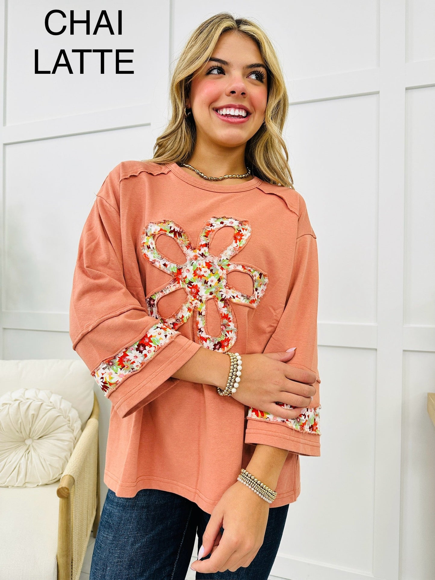 REG/CURVY Strolling The Flower Patch Top- Multiple Colors!