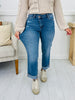 Judy Blue Cross My Heart Boyfriend Jeans
