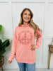 Peace Mode Sweatshirt in Coral
