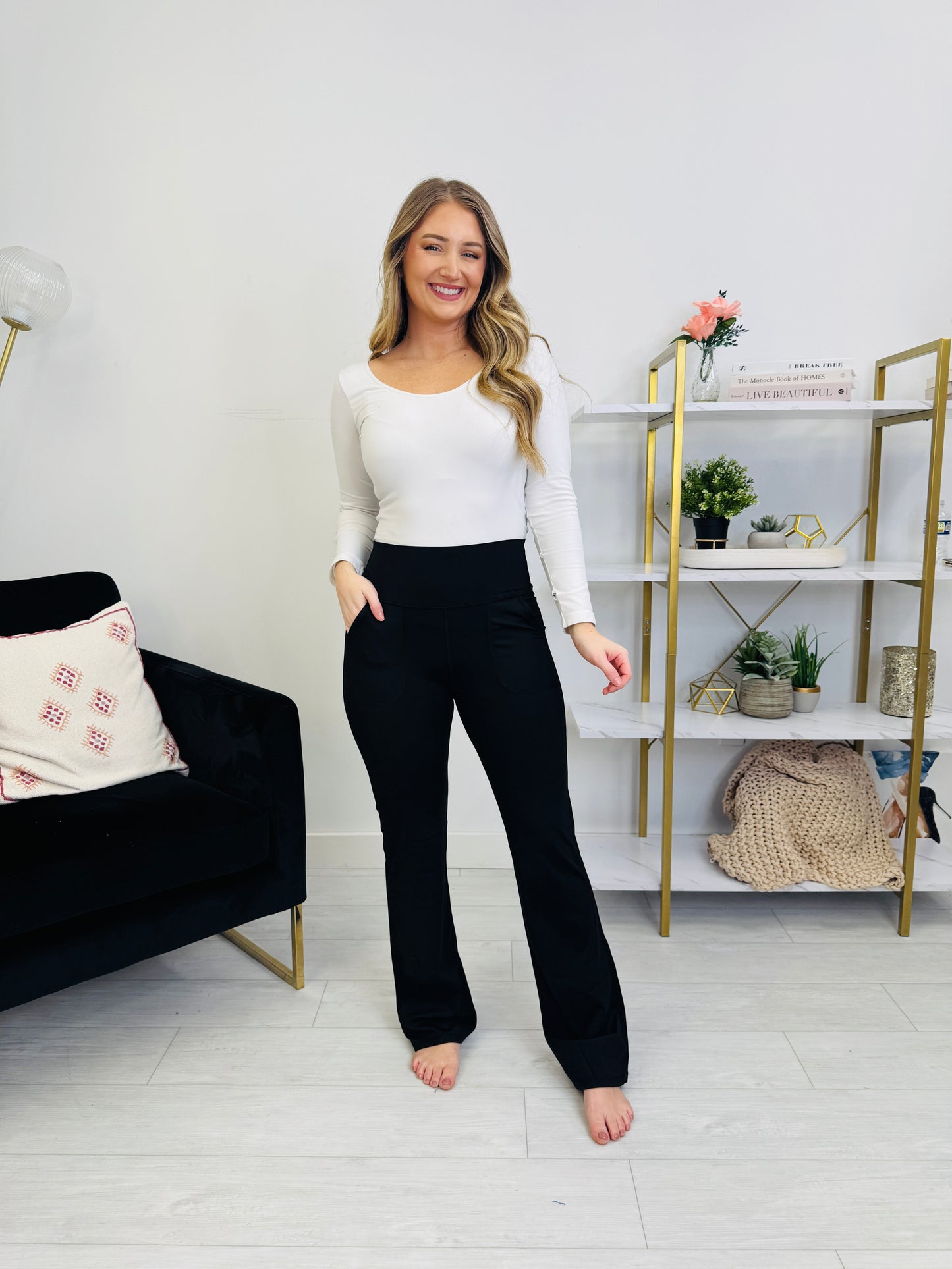 Strong Silhouette Bootcut Yoga Bottoms