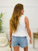 The Simply Chic Tank Top In Off White