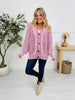 Comfort Calling Cardigan In Wine