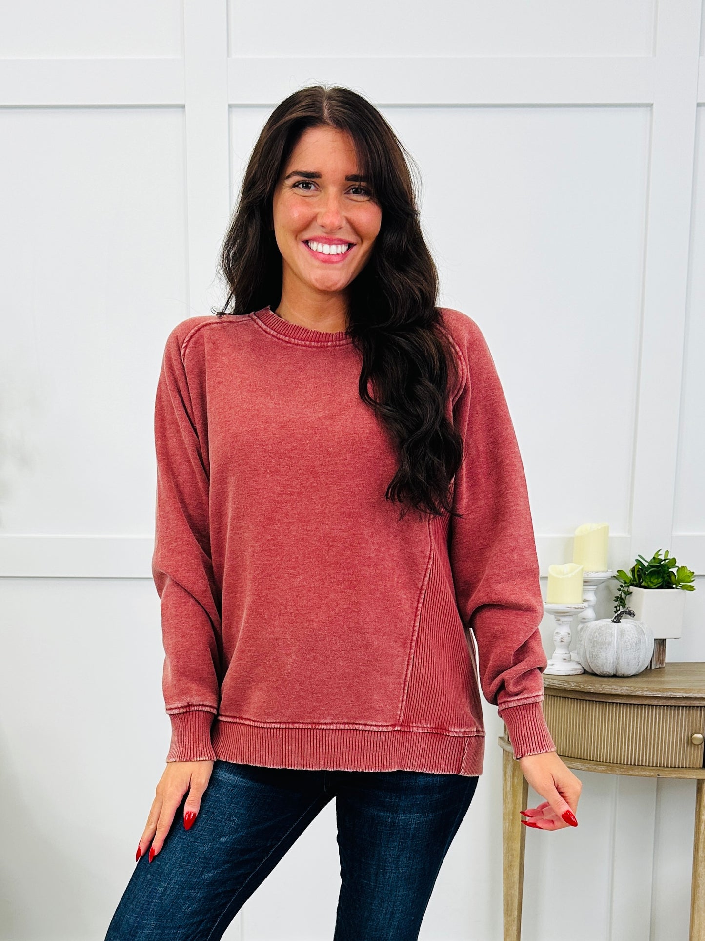 Stay Awhile Sweatshirt In Multiple Colors
