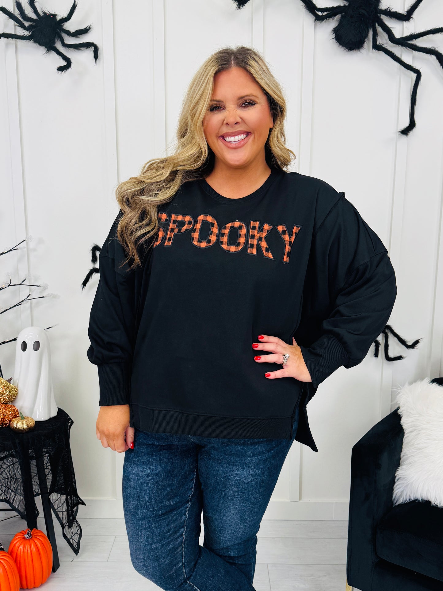 Spooky Side Pullover