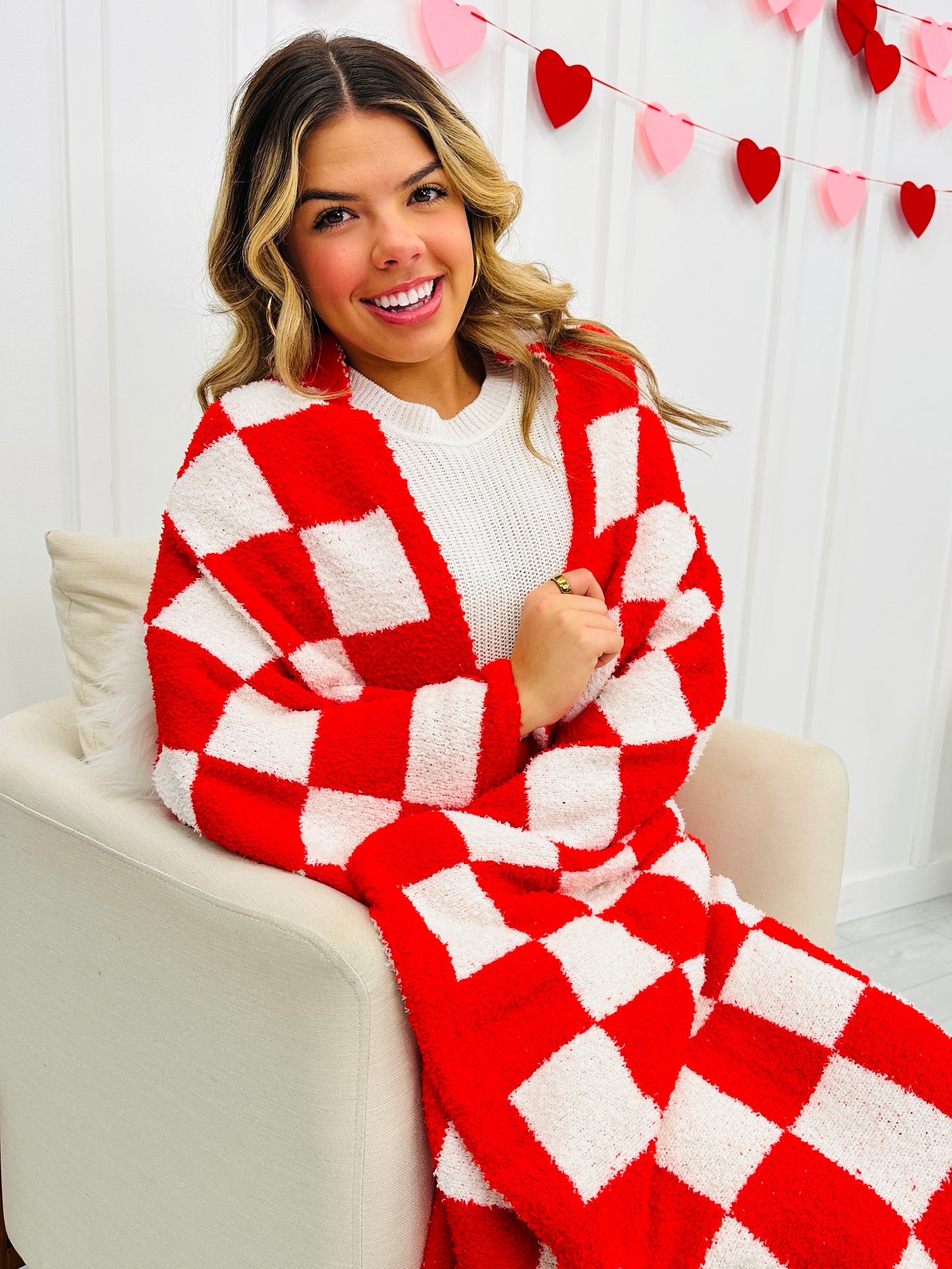 Checker Blanket-Multiple Colors!