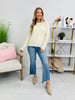 Ribboned Right Sweater in Ivory