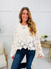 Sunday Romance Top In Cream
