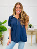 The Motion Pullover In Navy