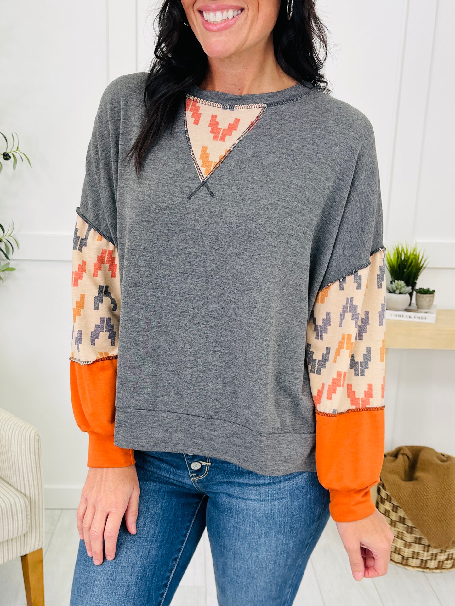 Flicker And Fade Pullover