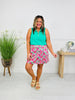 The Sun Kissed Skort In Naples Print