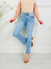 Bring The Flare Tummy Control Kick Flare Jeans