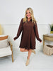 Fall Is In The Air Dress - Multiple Colors!