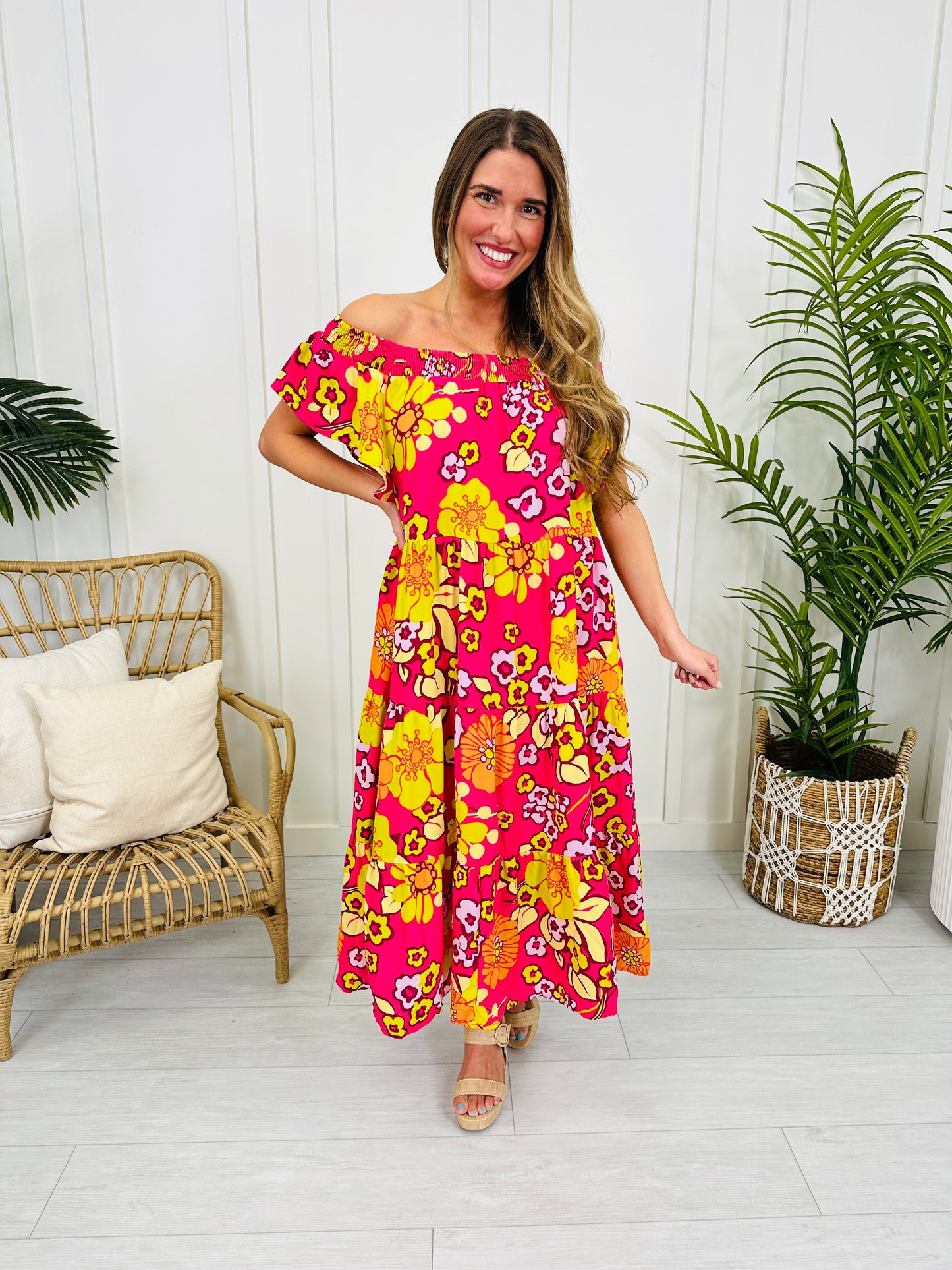 Floral Fiesta Dress