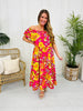 Floral Fiesta Dress