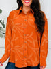Maple Lane Jacket In Rust