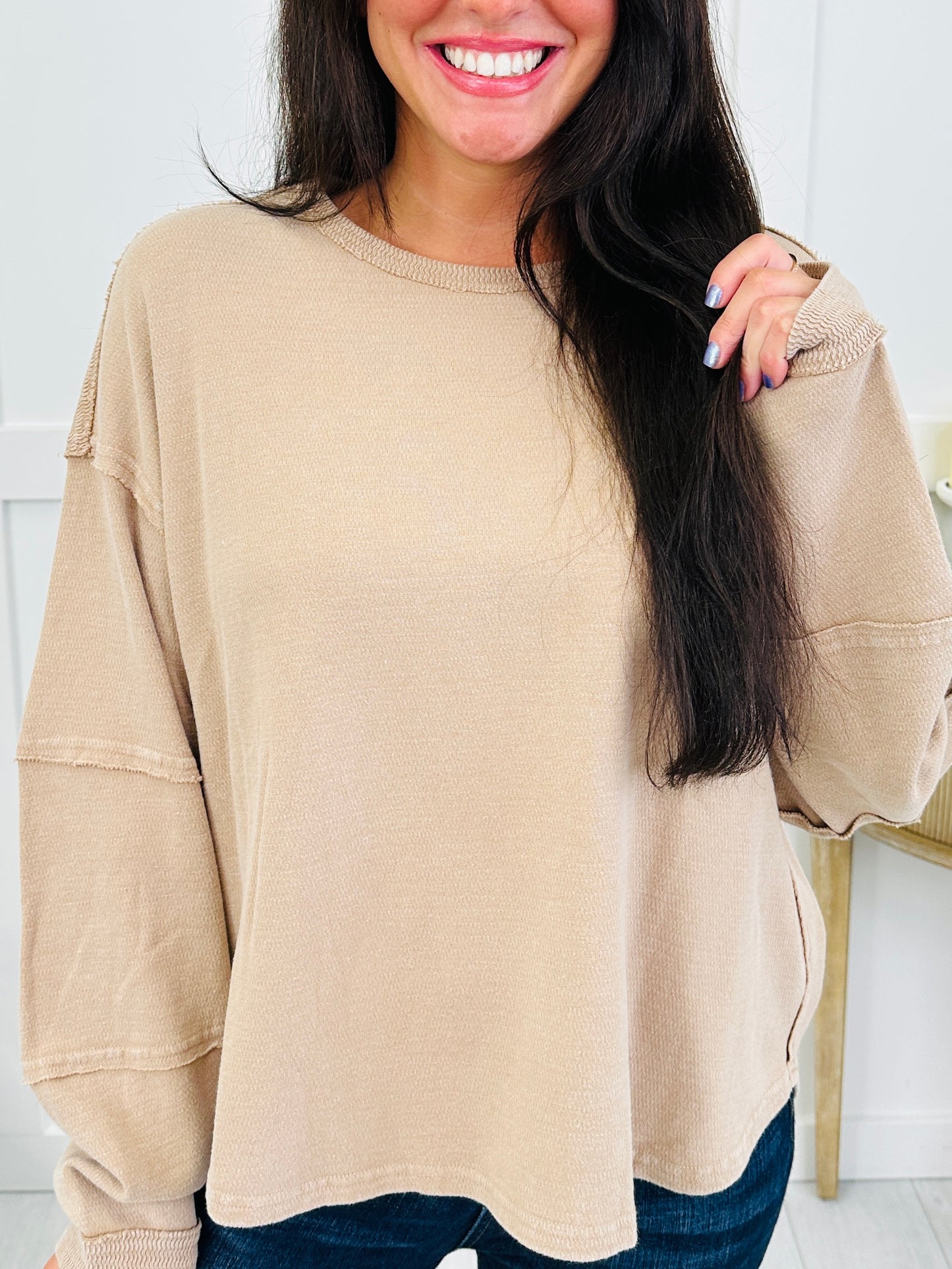 Take The Scenic Route Top In Multiple Colors