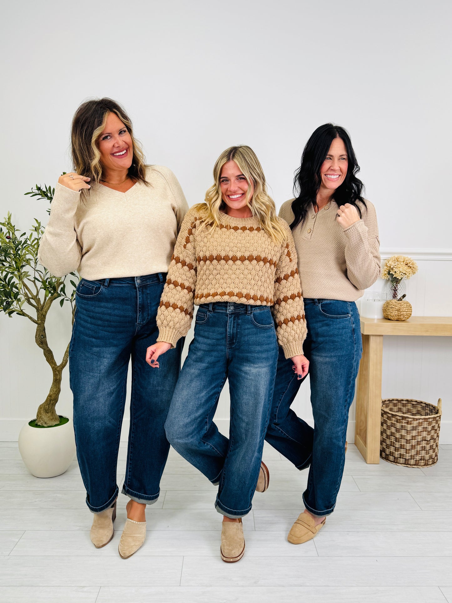 Judy Blue Twice As Nice Barrel Jeans