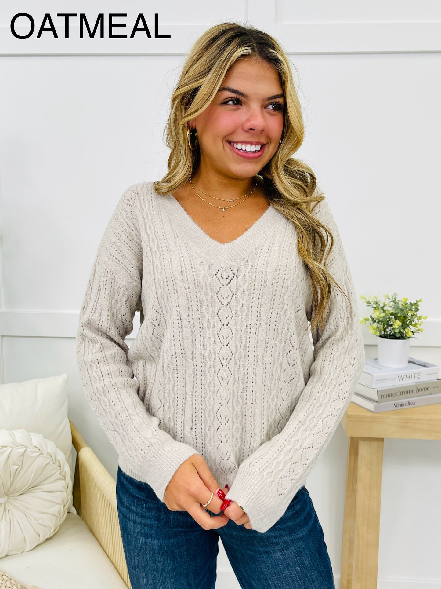 Toasty Haven Sweater- Multiple Colors!