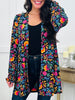 Midnight Wildflower Cardigan
