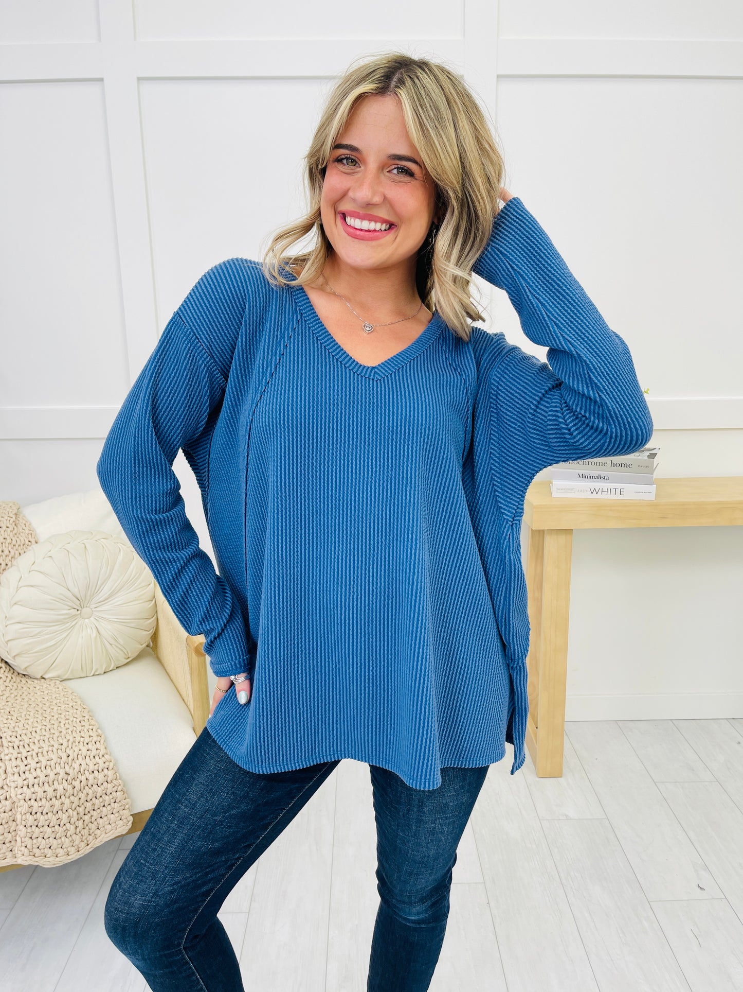 REG/CURVY Cozy and Corded Top - Multiple Colors!