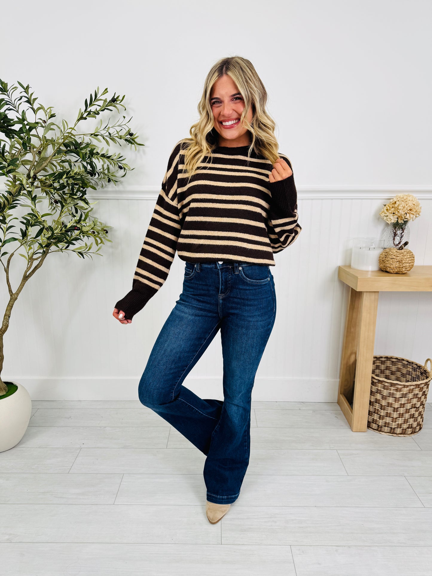 Feeling Good Tummy Control Bootcut Jeans