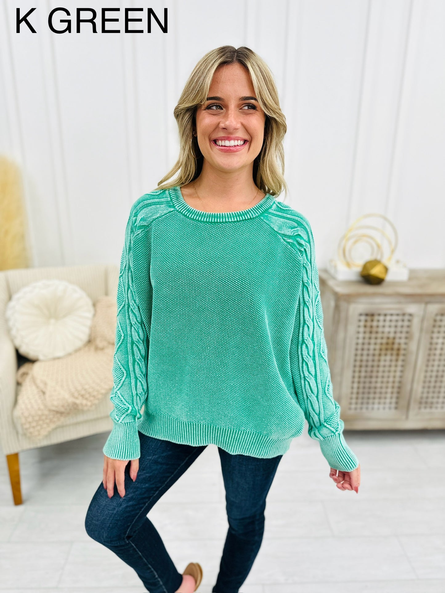 DOORBUSTER! Resisting My Charms Sweater- Multiple Colors!