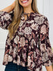 Plum Petals Top