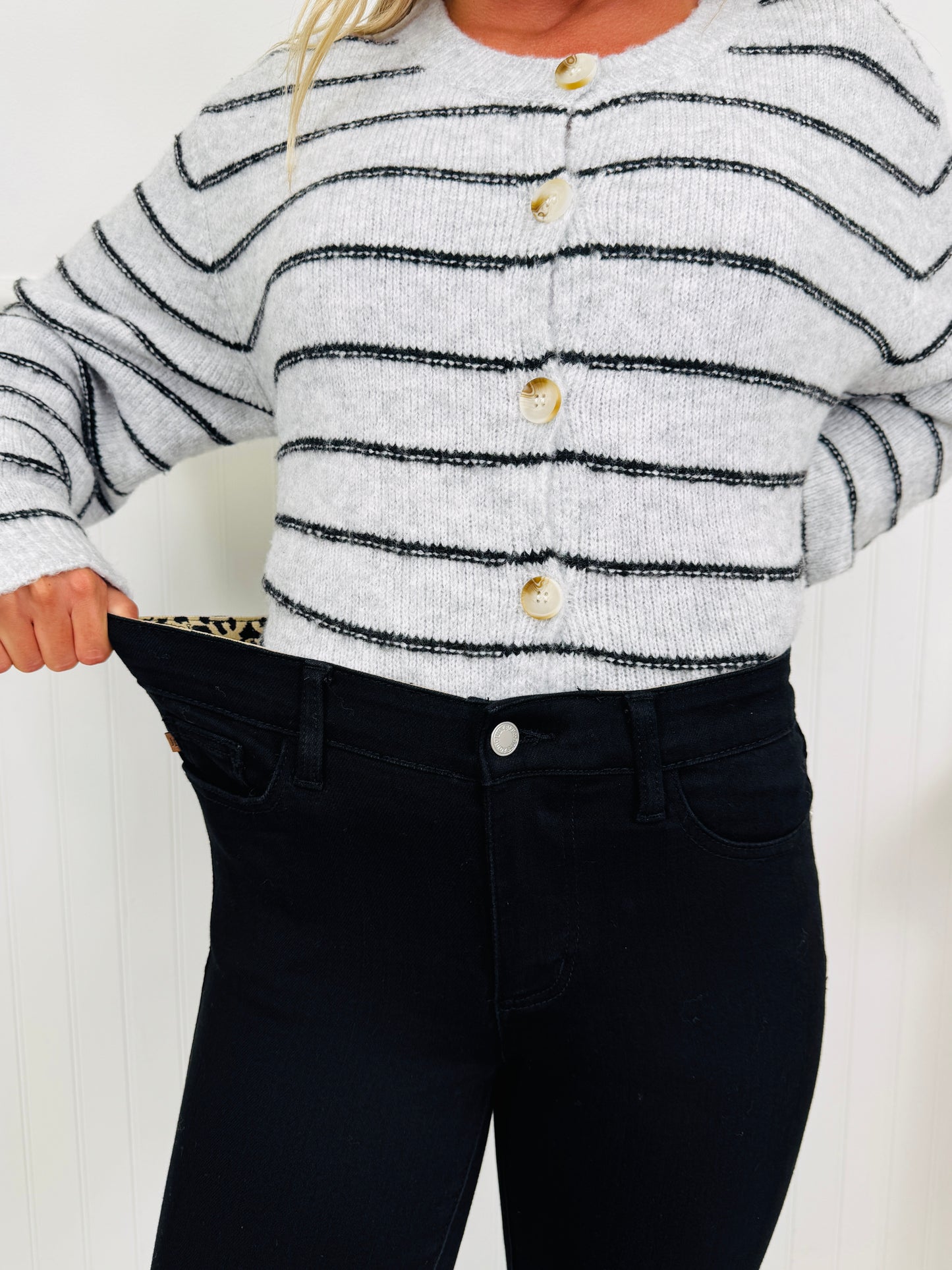 Judy Blue Back In Black Flare Jeans