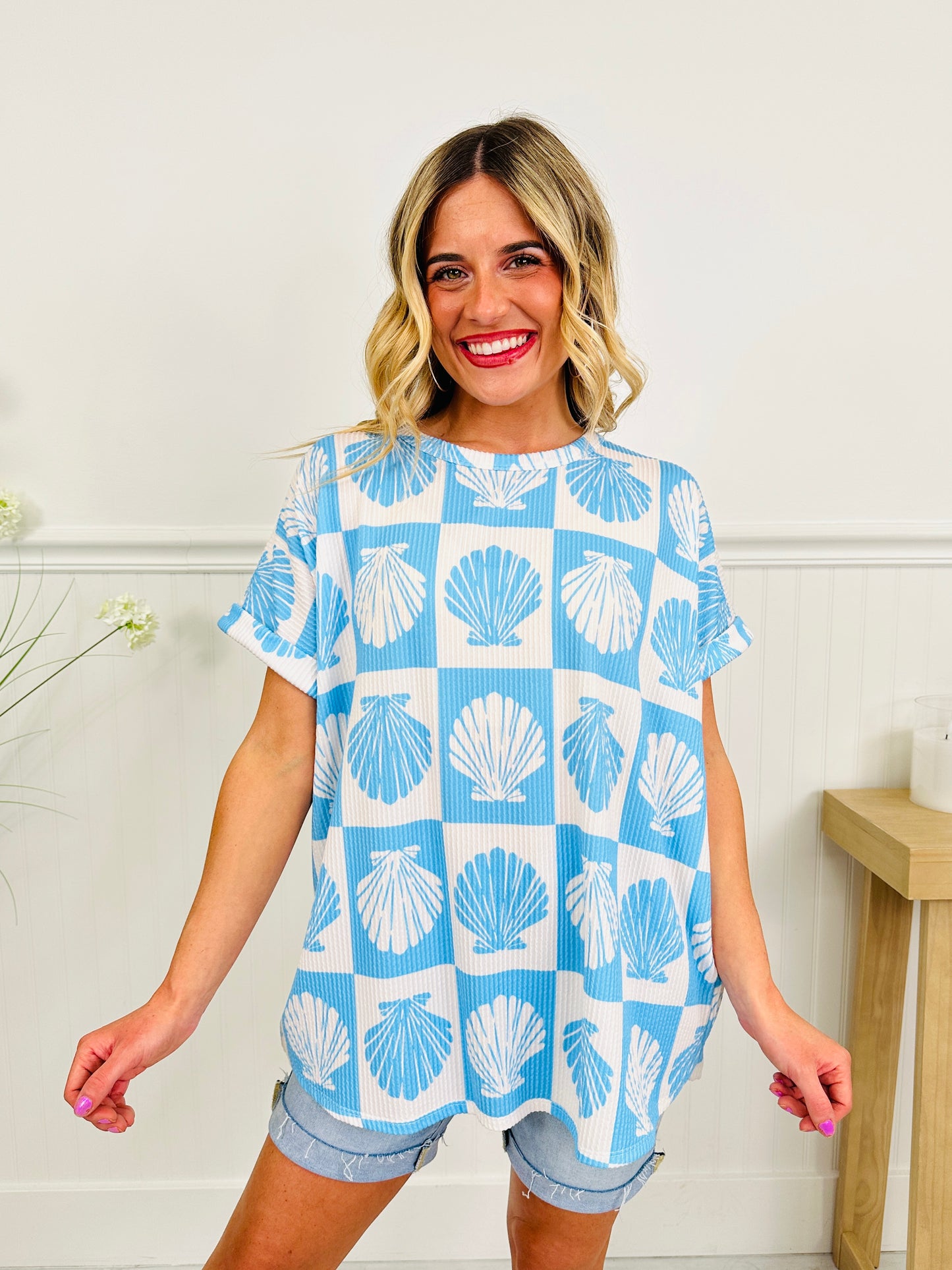 Down By The Seashore Top in Multiple Colors