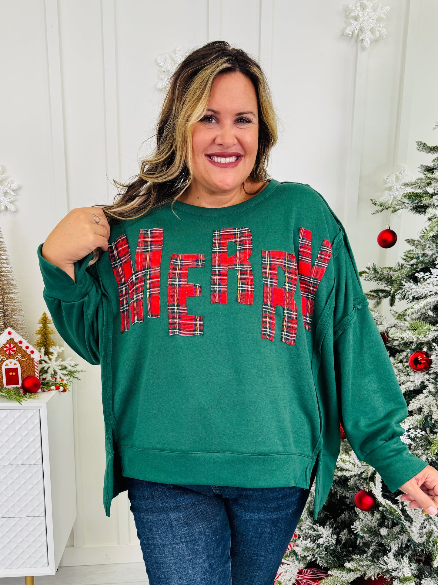 Tidings Of Merry Pullover- Multiple Colors!