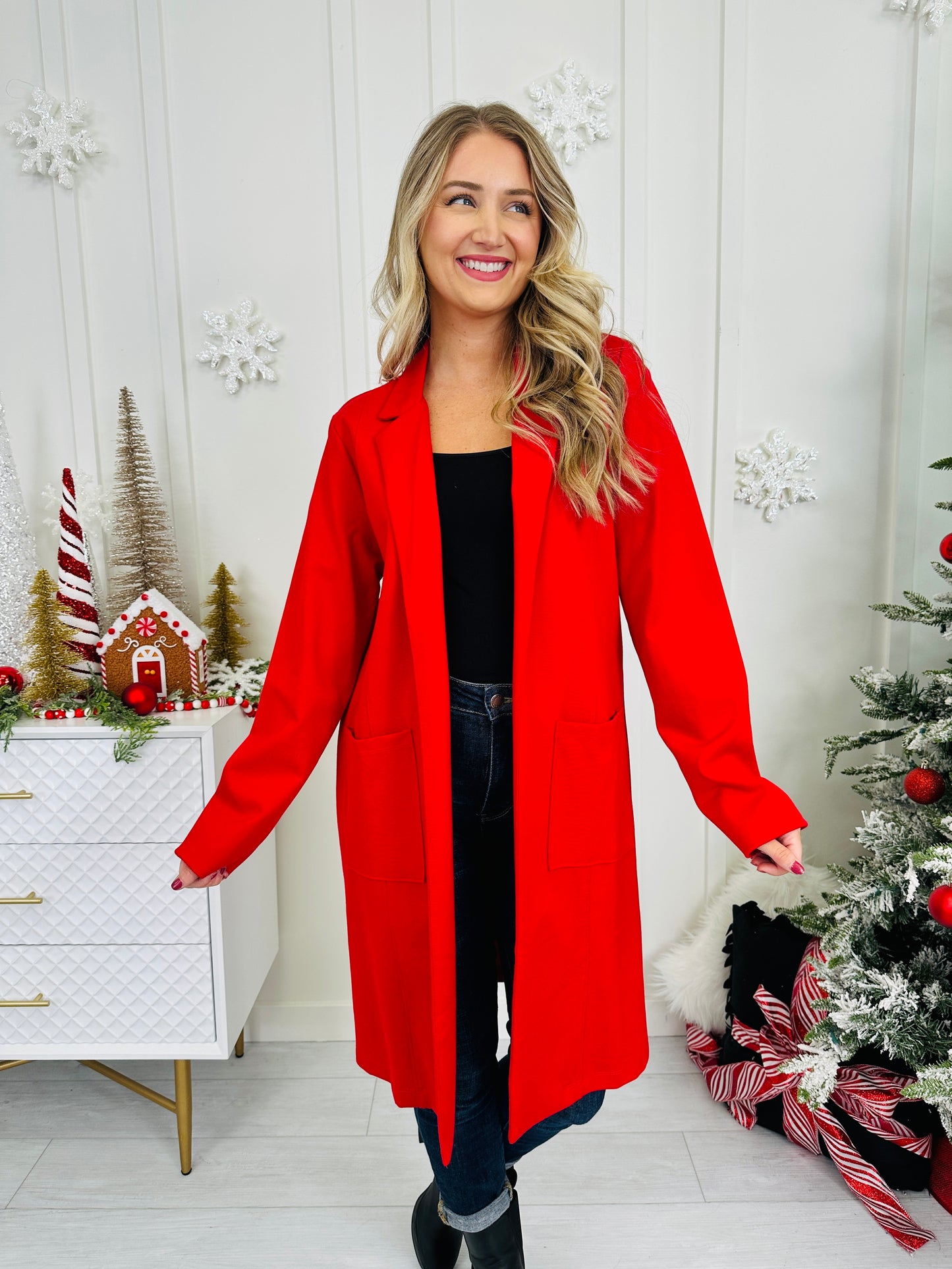 Runaway Weather Jacket in Red